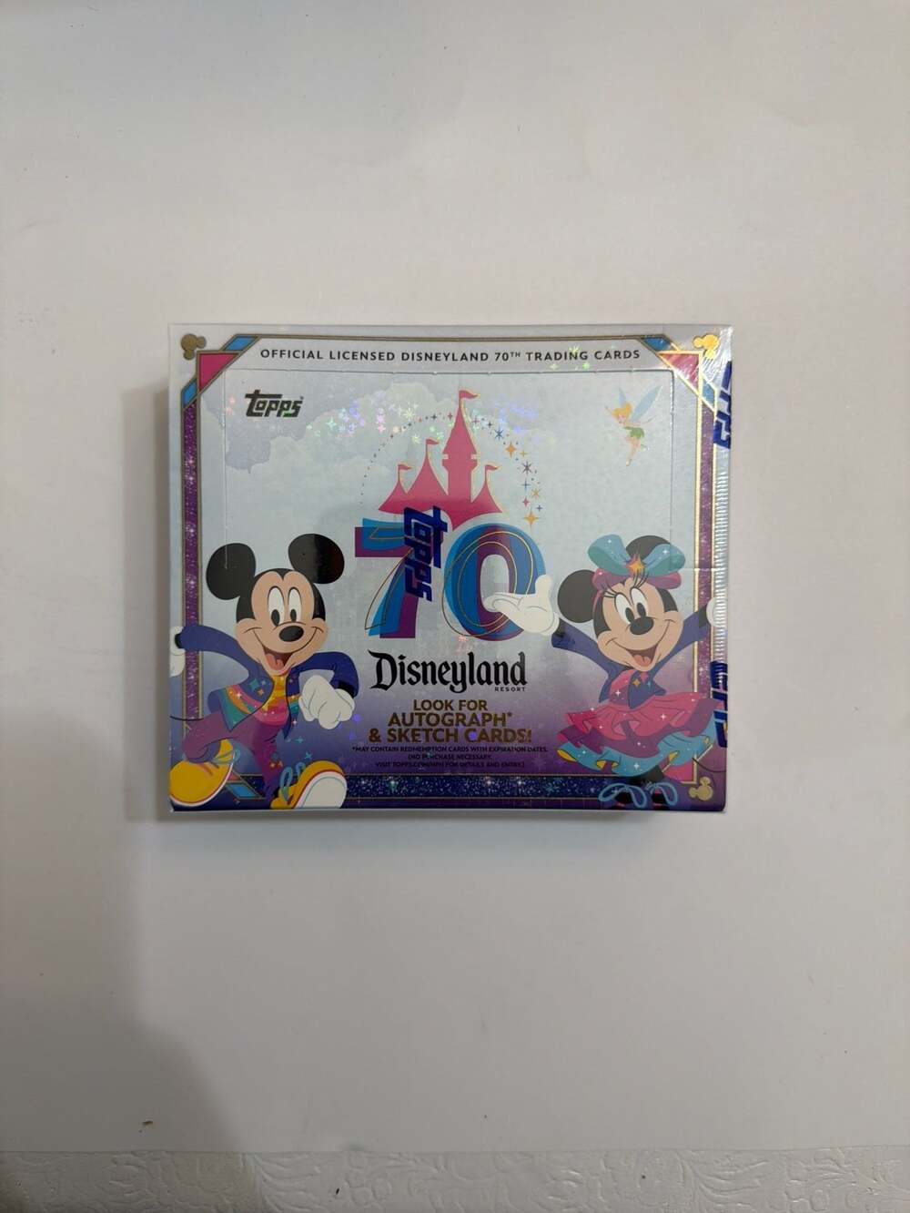 2025 Topps Disneyland 70th Anniversary Hobby Box - Factory Sealed